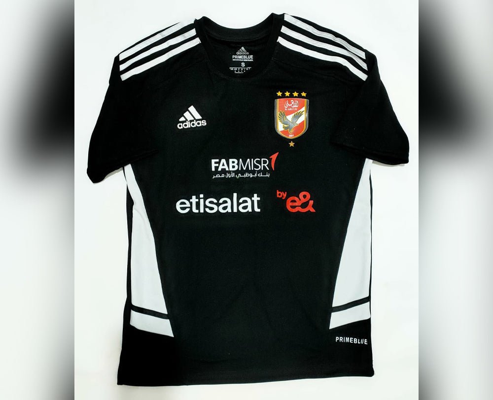 AL Ahly Club AWAY Jersey 3D logo 2022/23 - uaessss