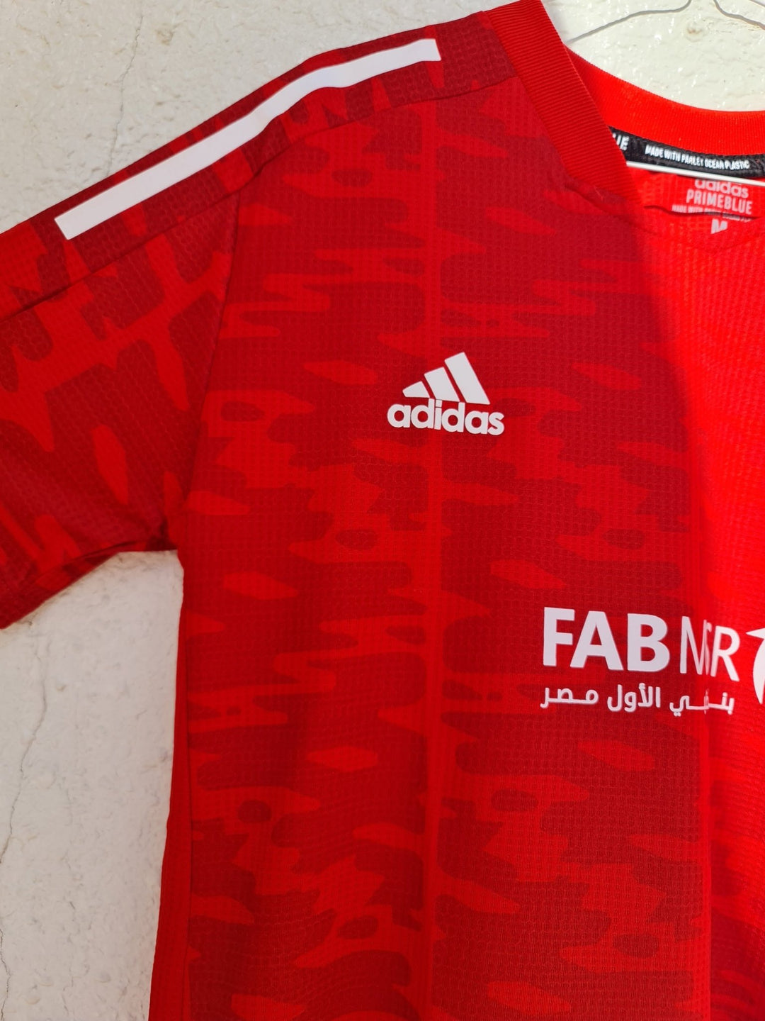 AL Ahly Club Home Jersey 3D logo 2022/23 - uaessss