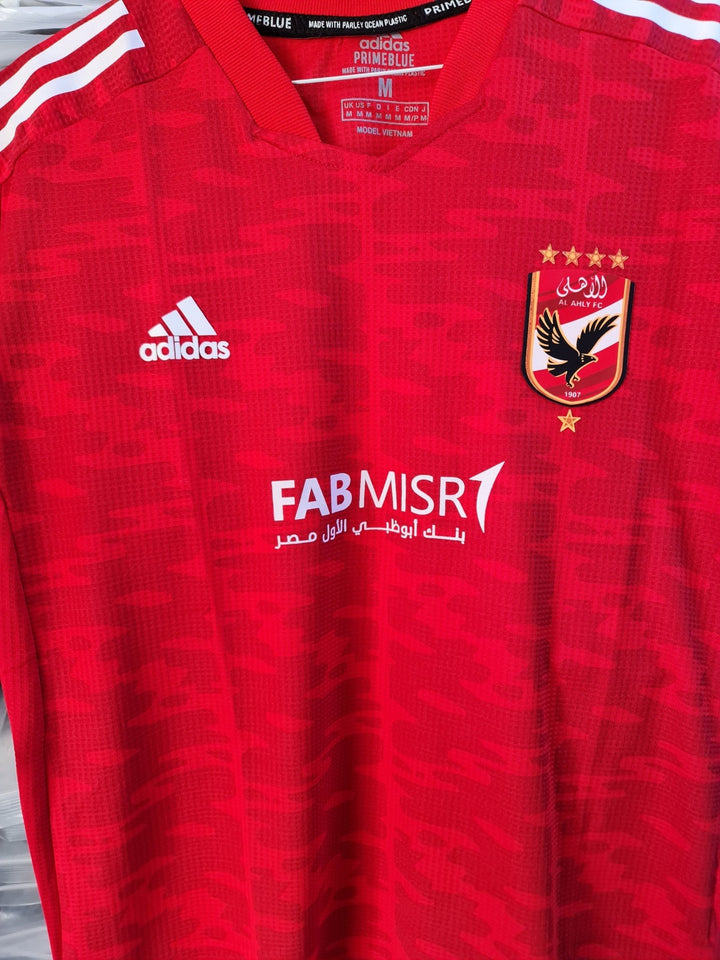 AL Ahly Club Home Jersey 3D logo 2022/23 - uaessss