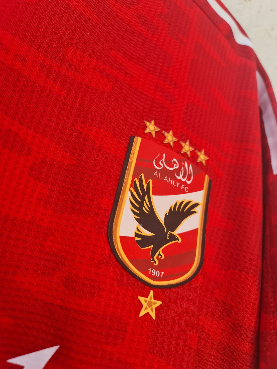 AL Ahly Club Home Jersey 3D logo 2022/23 - uaessss