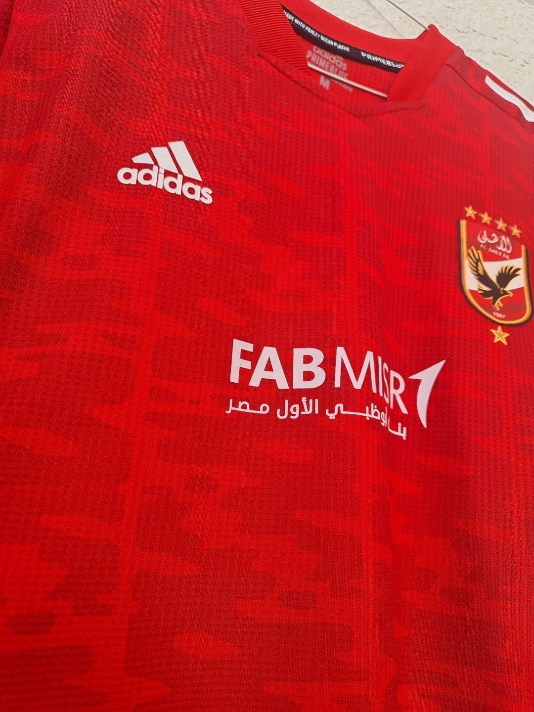 AL Ahly Club Home Jersey 3D logo 2022/23 - uaessss