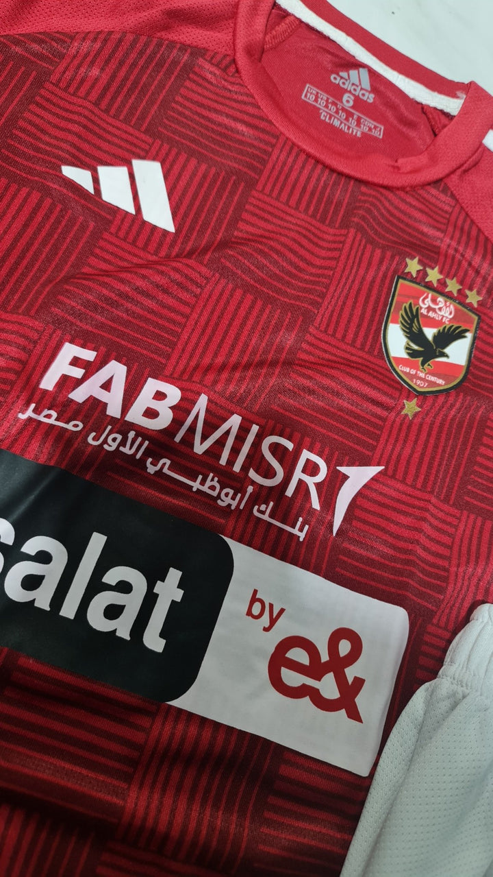 AL Ahly Club Home Jersey Kids 2023/24 - uaessss