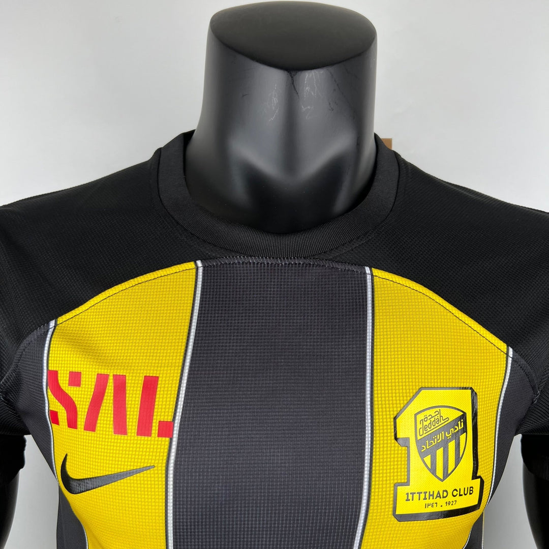 Al - Ittihad HOME PLAYER VERSION JERSEY 2023/24 - uaessss