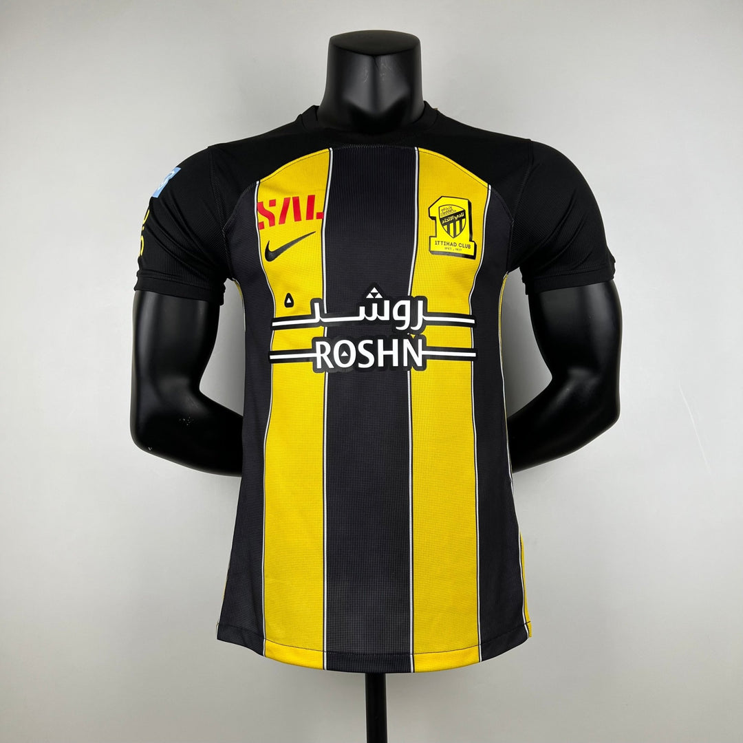 Al - Ittihad HOME PLAYER VERSION JERSEY 2023/24 - uaessss