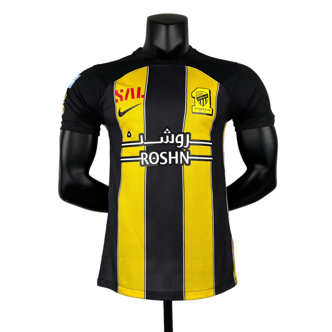 Al - Ittihad HOME PLAYER VERSION JERSEY 2023/24 - uaessss