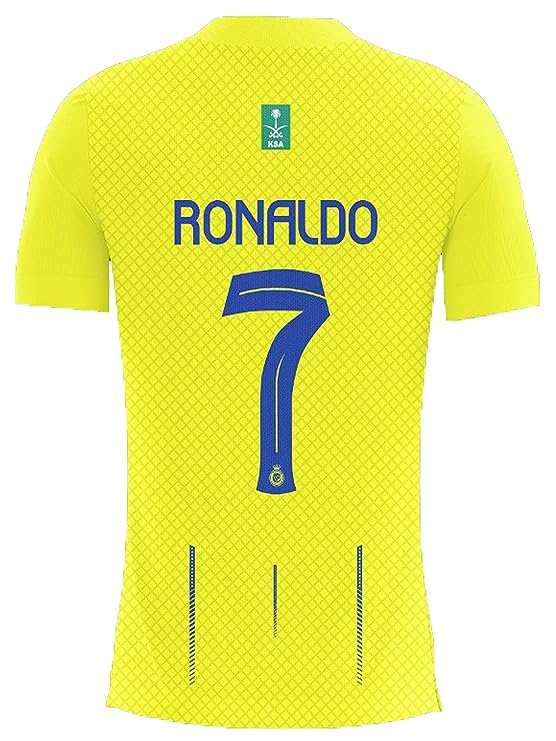 AL Nassr home jersey 23/24 with RONALDO 7 - uaessss