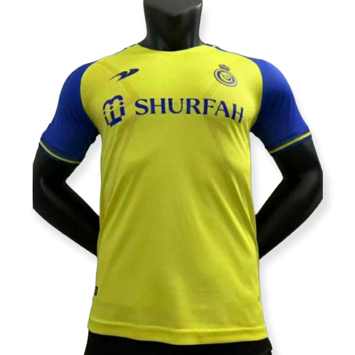 AL Nassr home PLAYER VERSION jersey with RONALDO 7 - uaessss