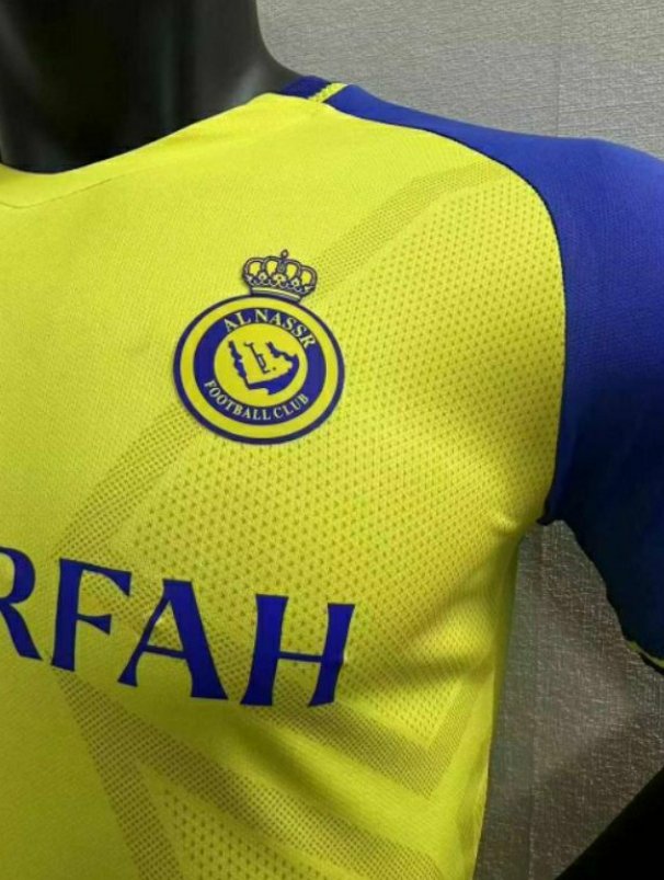 AL Nassr home PLAYER VERSION jersey with RONALDO 7 - uaessss