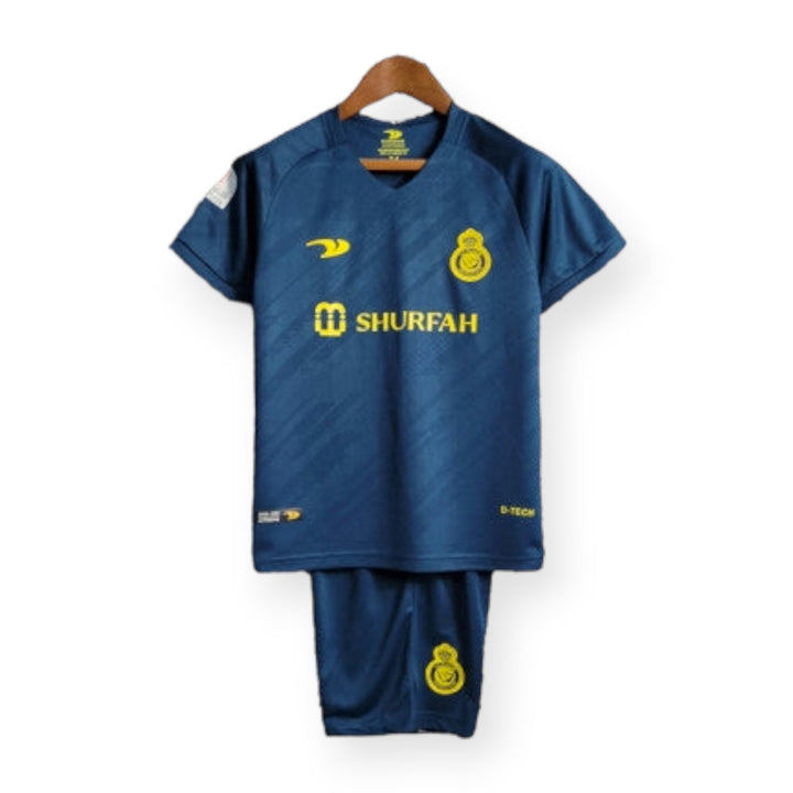 Al - Nassr Kids away Kit 2022/23 - uaessss