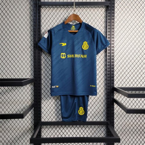 Al - Nassr Kids away Kit 2022/23 - uaessss