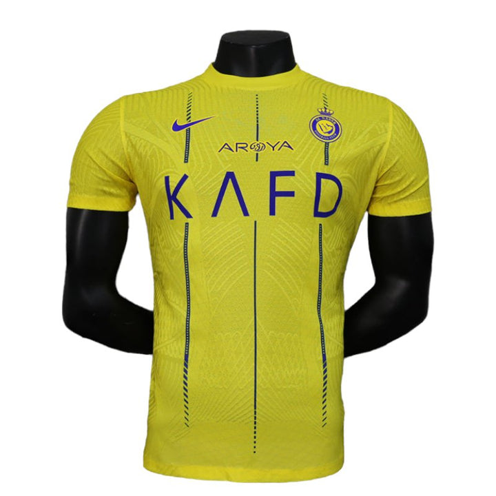 AL Nassr PLAYER VERSION home jersey 23/24 with RONALDO 7 - uaessss