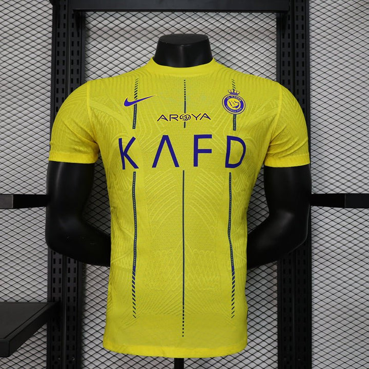 AL Nassr PLAYER VERSION home jersey 23/24 with RONALDO 7 - uaessss