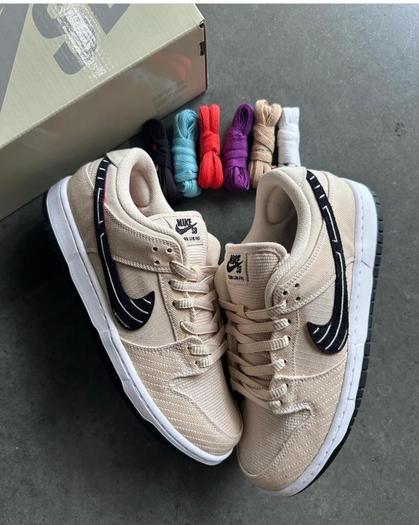 Albino & Preto x Nike SB Dunk Low - uaessss