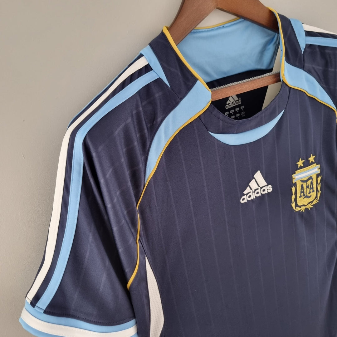 Argentina AWAY 2006 Classic JERSEY WITH MESSI 19 - uaessss