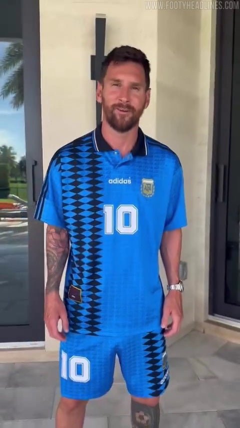 Argentina classic jersey 1994 away - uaessss