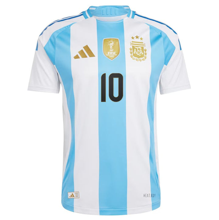 Argentina Home jersey 2024 with Messi 10 - uaessss