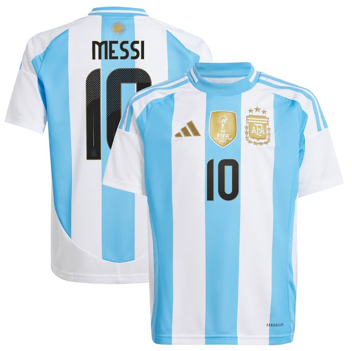 Argentina Home jersey 2024 with Messi 10 - uaessss