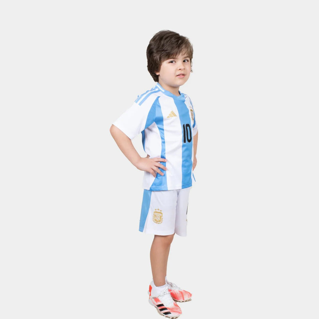 Argentina Home kit kids 2024 with Messi 10 - uaessss