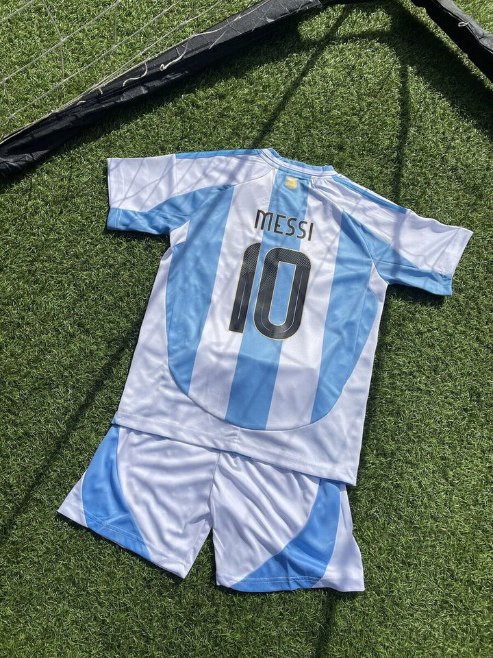 Argentina Home kit kids 2024 with Messi 10 - uaessss