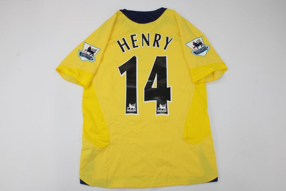 Arsenal Away Classic 2006 With Henry 14 - uaessss