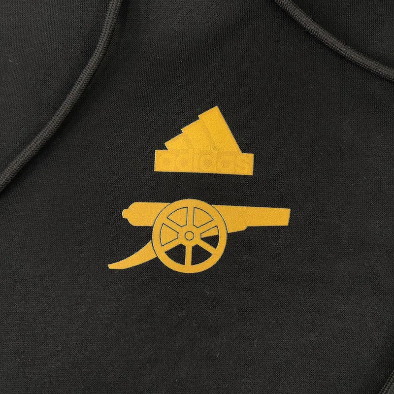 Arsenal BLACK HOODIE 2023/24 - uaessss