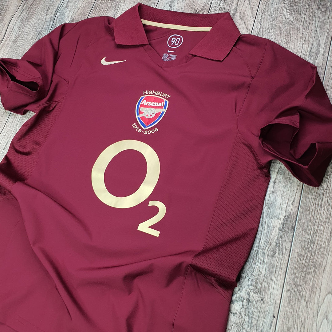 Arsenal HOME Classic 2006 With Henry 14 - uaessss