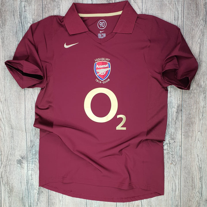 Arsenal HOME Classic 2006 With Henry 14 - uaessss