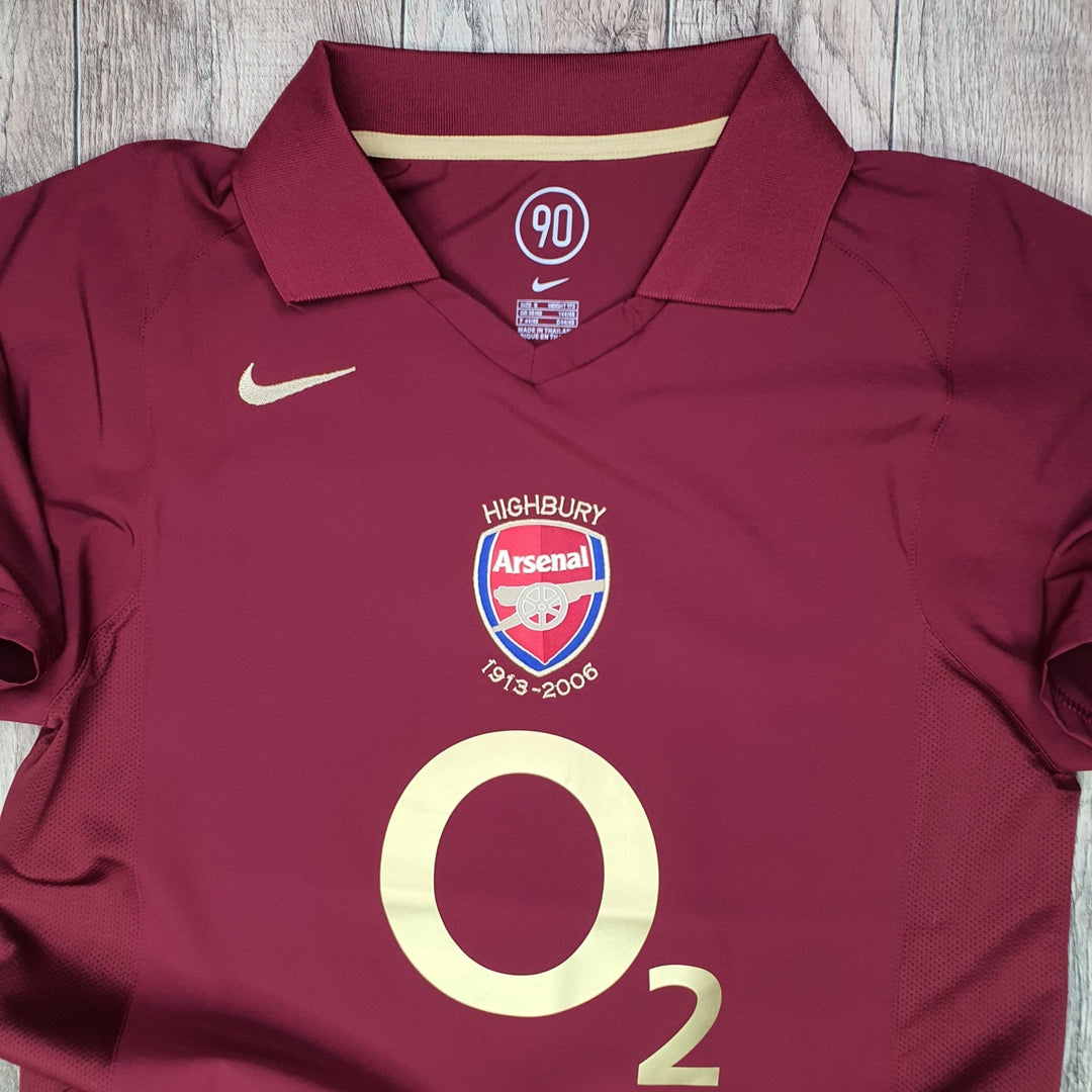 Arsenal HOME Classic 2006 With Henry 14 - uaessss