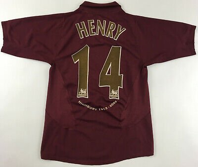 Arsenal HOME Classic 2006 With Henry 14 - uaessss