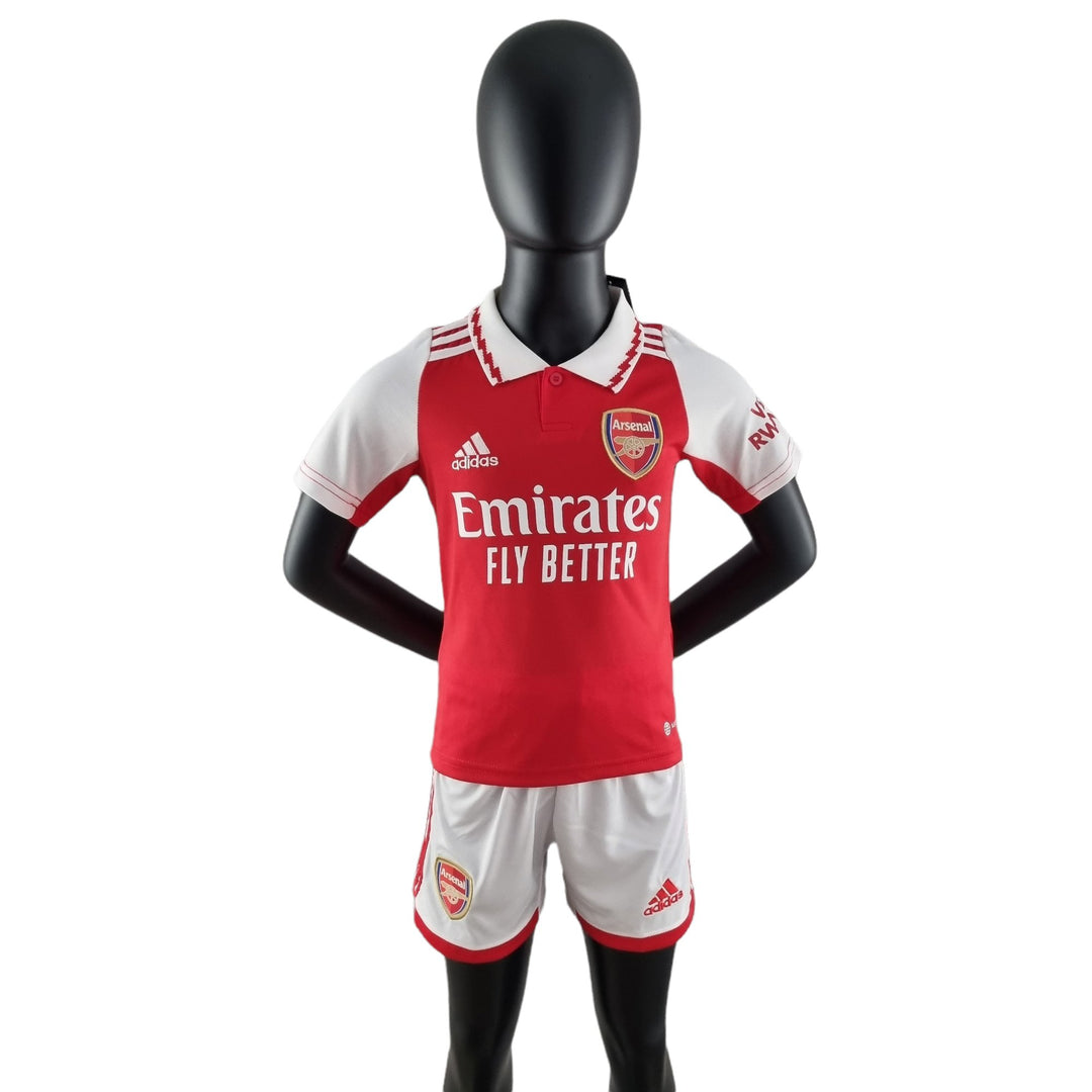 Arsenal Kids Home Kit 2022/23 - uaessss