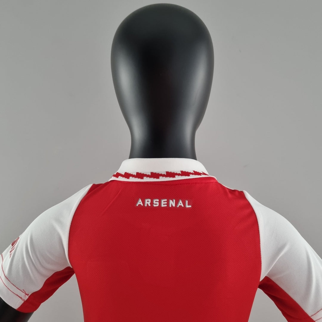 Arsenal Kids Home Kit 2022/23 - uaessss