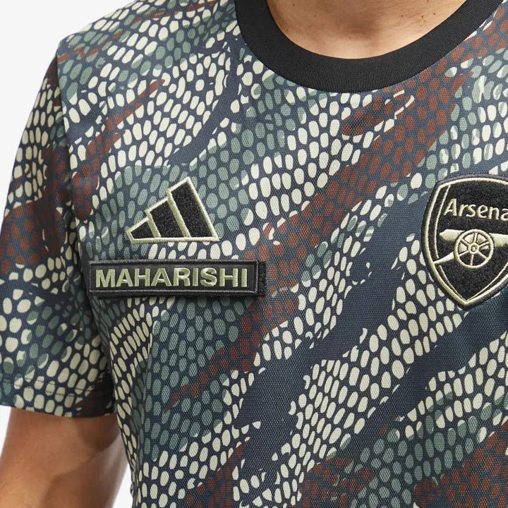 Arsenal SPECIAL EDITION MAHARISHI JERSEY 2023/24 - uaessss