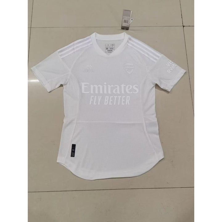 Arsenal white Pre - Match Shirt 23/24 - uaessss