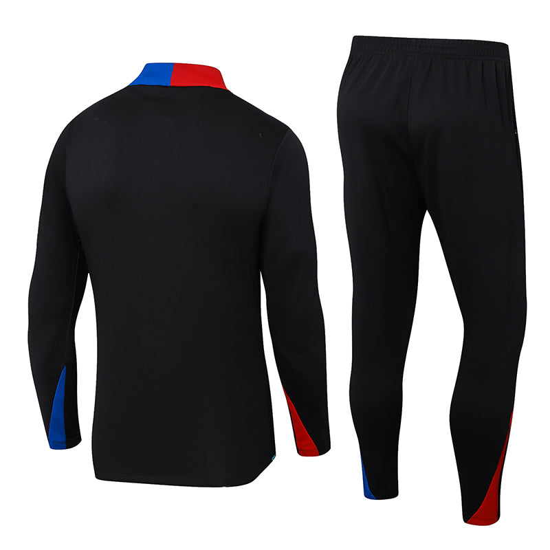 Barc_a Black Tracksuit 2024/25