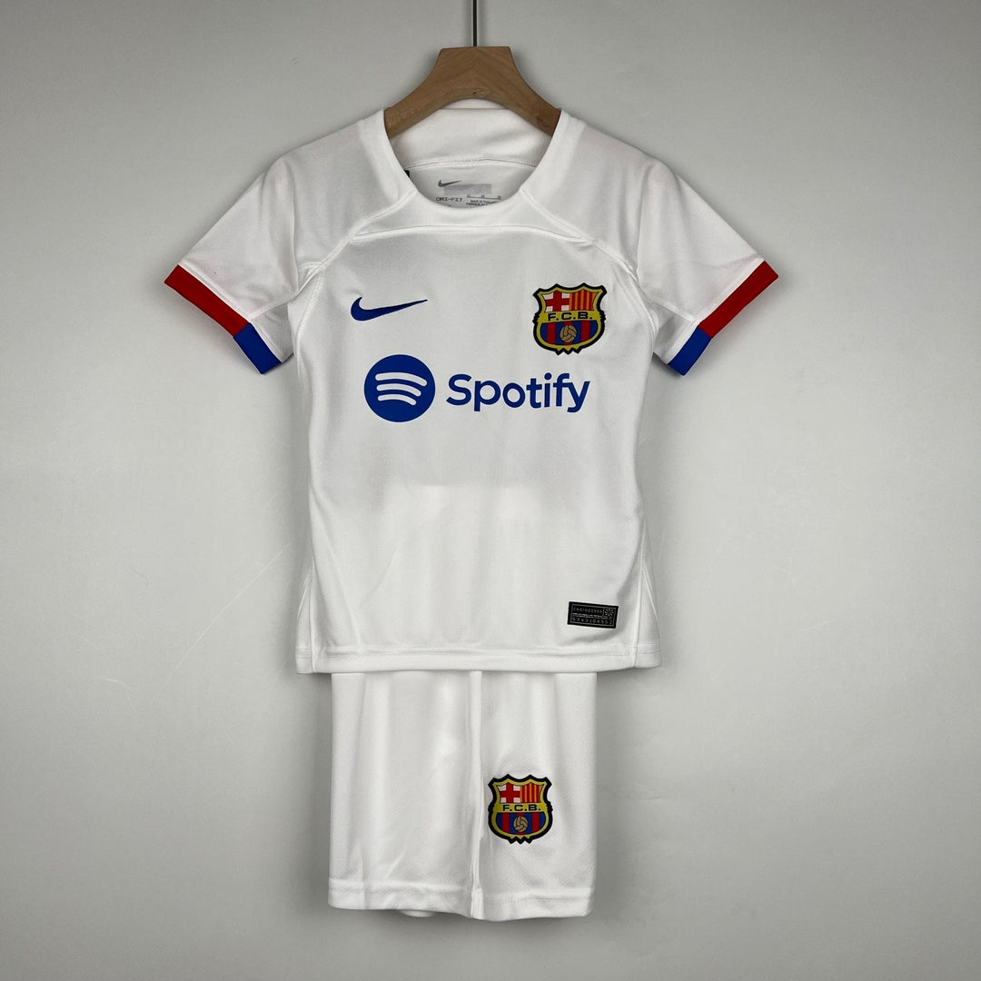 Barc_a  Away  kit kids 2023/24