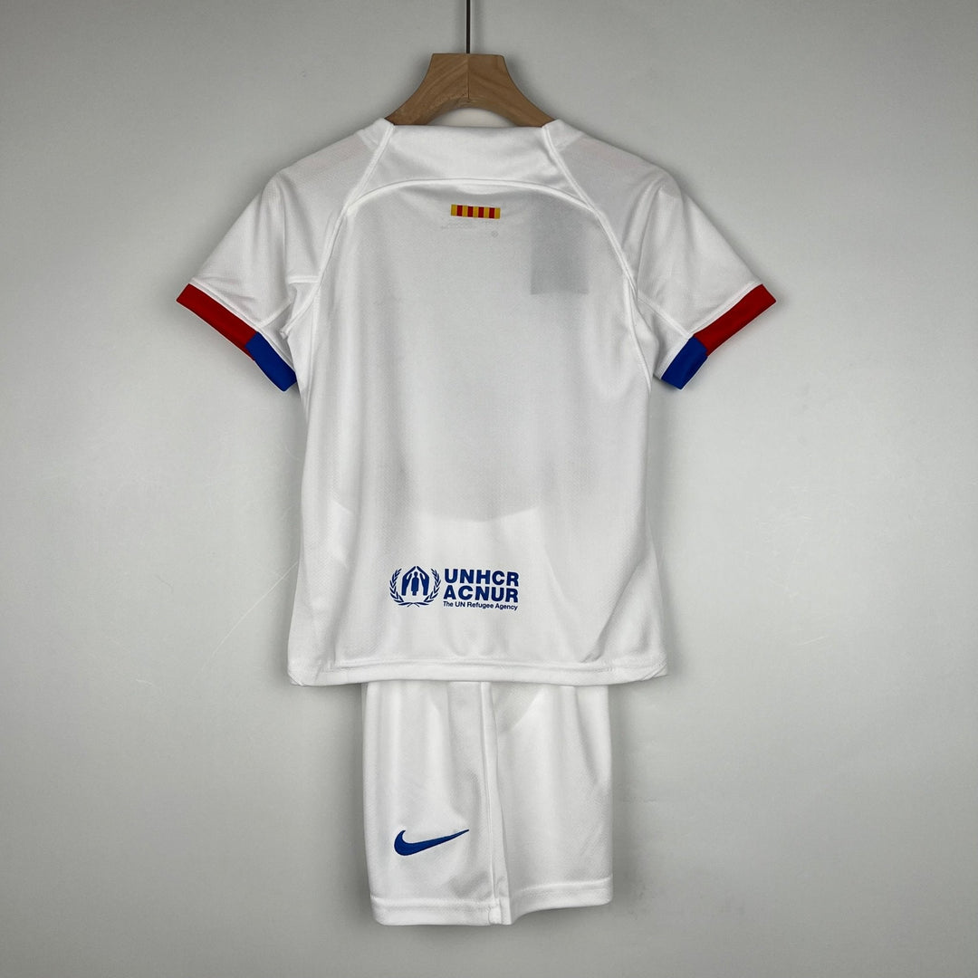 Barc_a  Away  kit kids 2023/24