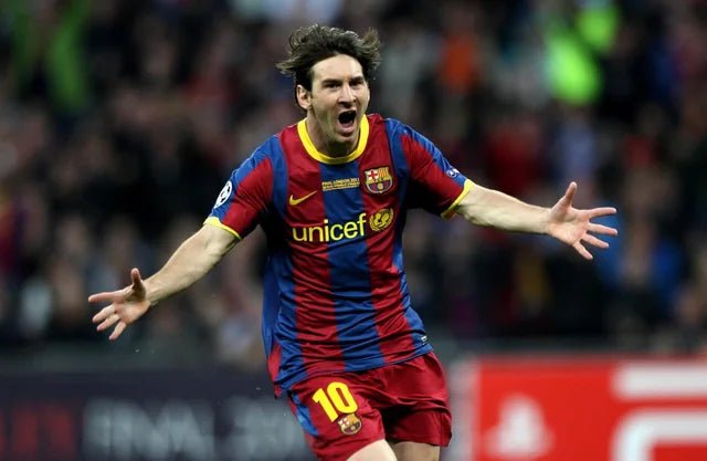 Barc_a Classic 2010/11 FINAL with Messi 10 & badges Jersey