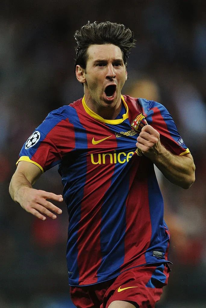 Barc_a Classic 2010/11 FINAL with Messi 10 & badges Jersey