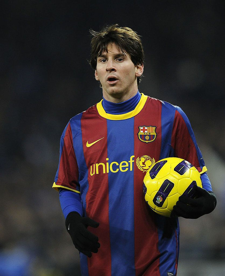 Barc_a Classic 2010/11 FINAL with Messi 10 & badges Jersey