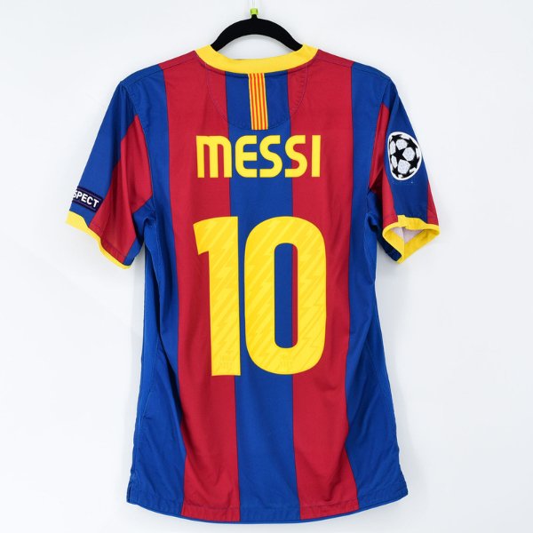 Barc_a Classic 2010/11 FINAL with Messi 10 & badges Jersey