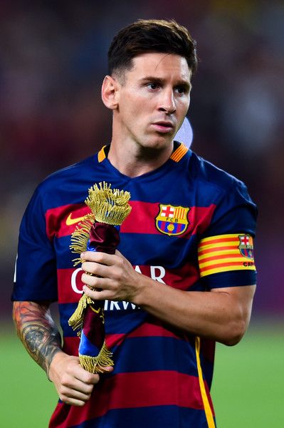 Barc_a  Classic 2015/16 FINAL with Messi 10 & badges  Jersey