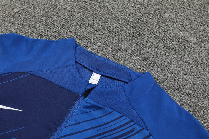 Barc_a  Dark Blue Training Tracksuit 2023/24