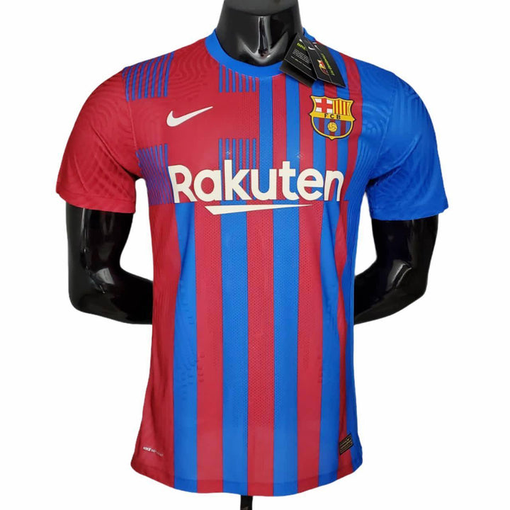 Barc_a home Player Version Jersey 2021-22