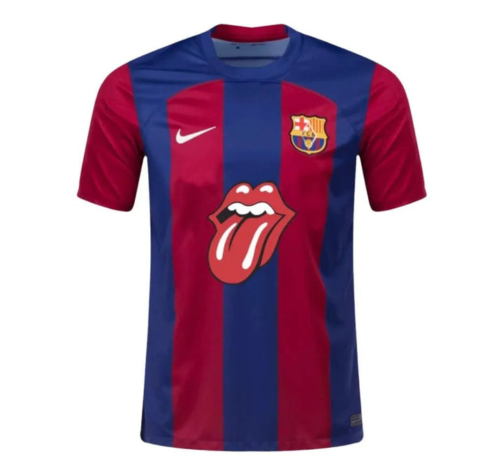 Barc_a  Home Rolling Stones jersey 2023/24