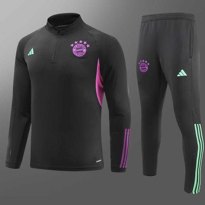 Bayern BLACK Tracksuit 2024 - uaessss