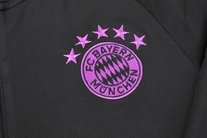 Bayern BLACK Tracksuit 2024 - uaessss