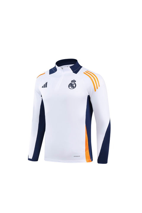 RM Pre Match White Tracksuit 2024/25