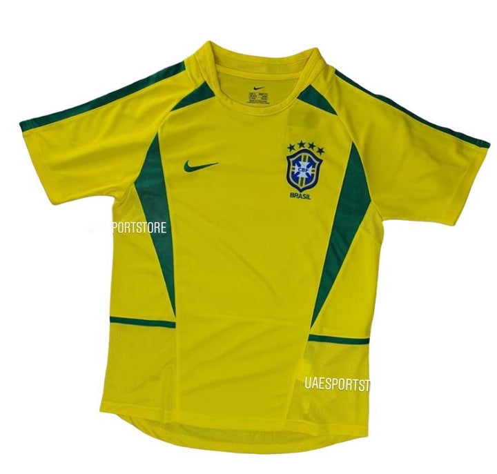 Brazil classic world cup 2002 jersey - uaessss