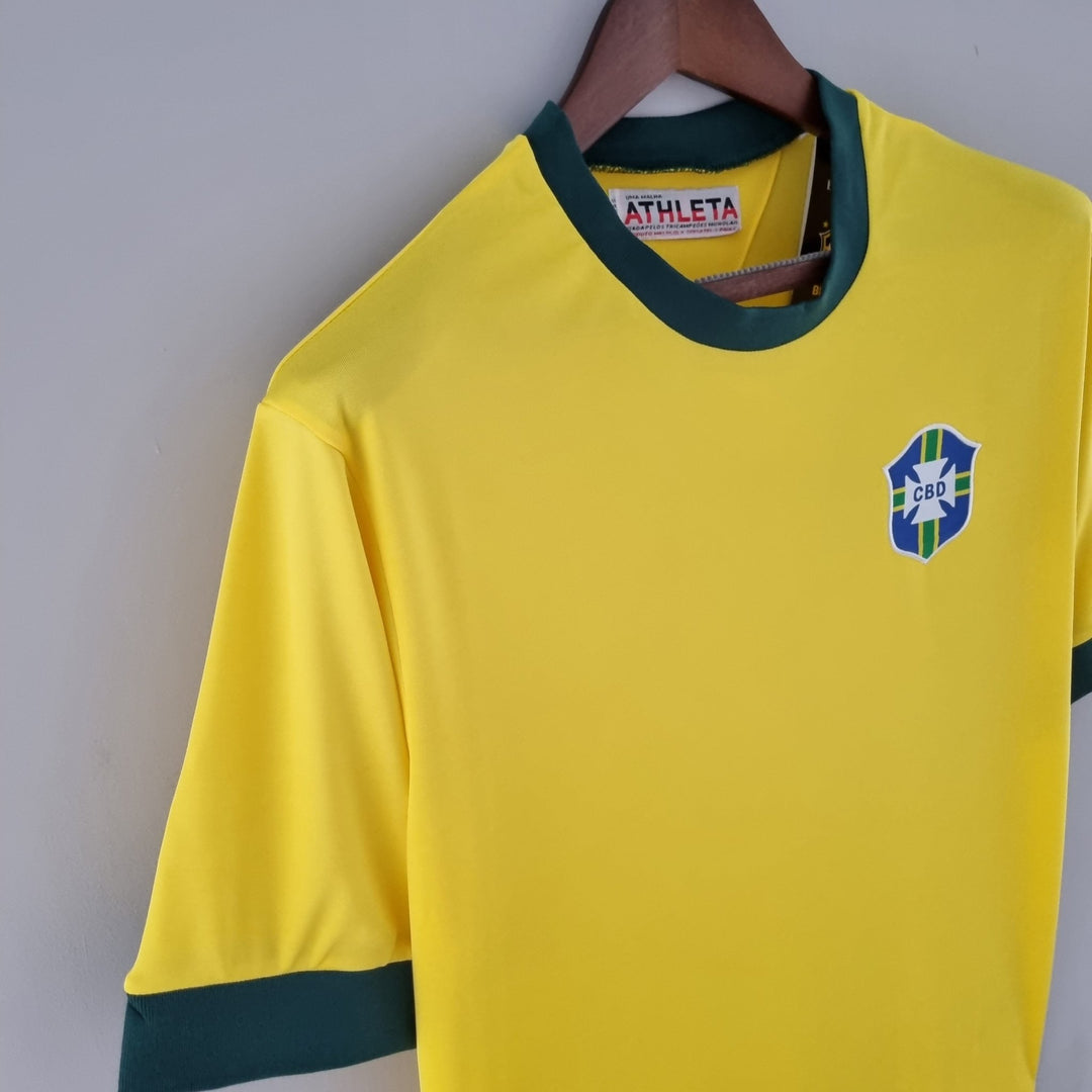 Brazil Home Classic 1970 Jersey - uaessss