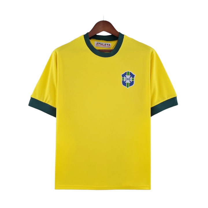 Brazil Home Classic 1970 Jersey - uaessss